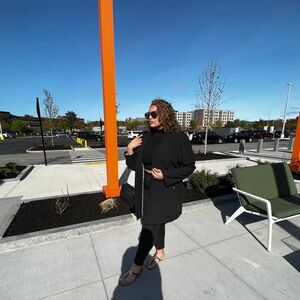 Black Calvin Klein Blazer